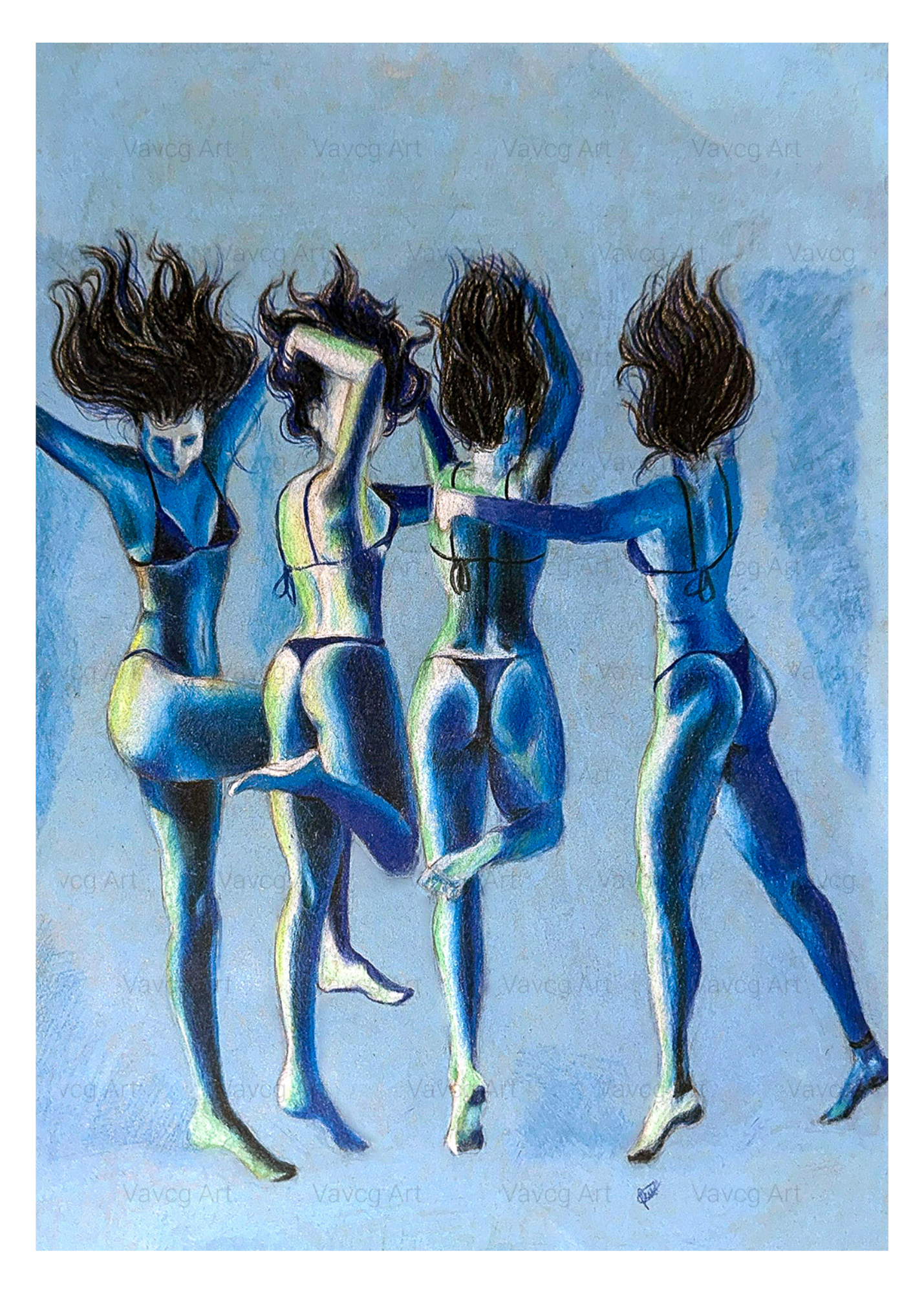 Dancing Underwater 8x10 print